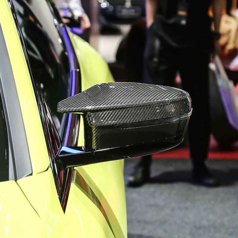 BMW M2/M3/M4 G80/G81/G82/G83/G87 OEM STYLE DRY CARBON FIBER MIRROR CAPS