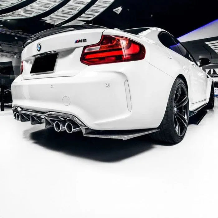 BMW M2 F87 MTC STYLE DRY CARBON FIBER REAR DIFFUSER-DARKTRACE DESIGN-DARKTRACE DESIGN