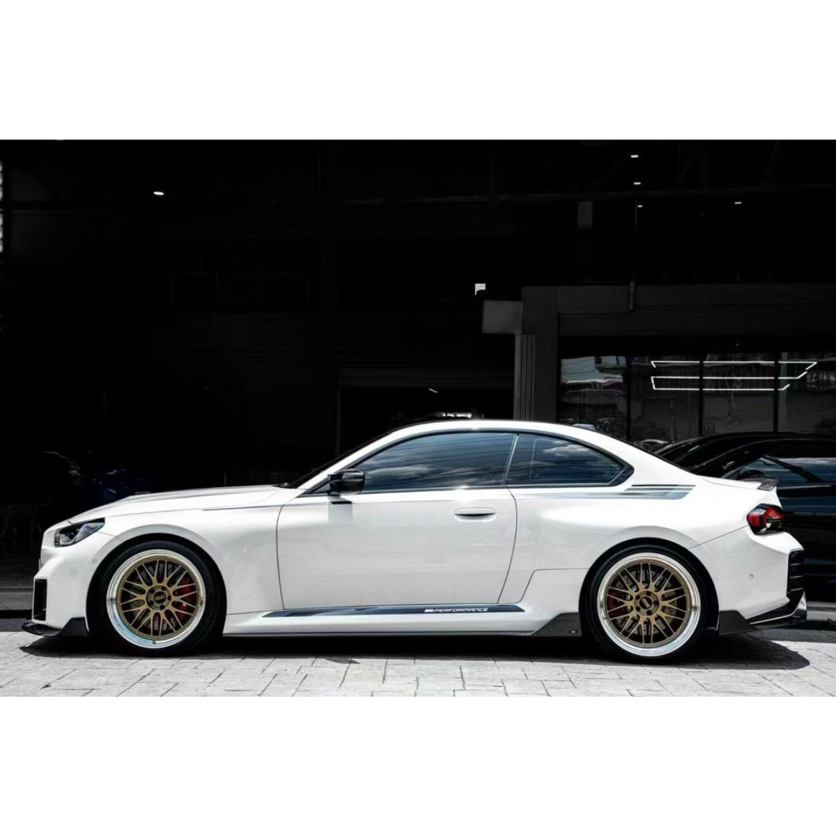 BMW M2 G87 AD STYLE DRY CARBON FIBER SIDE SKIRTS-DARKTRACE DESIGN-DARKTRACE DESIGN