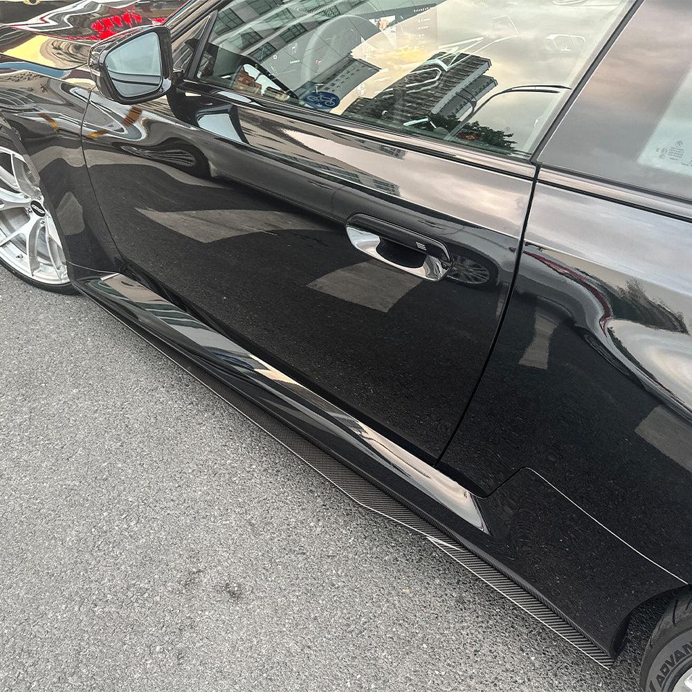 BMW M2 G87 DTD V1 DRY CARBON FIBER SIDE SKIRTS-DARKTRACE DESIGN-DARKTRACE DESIGN
