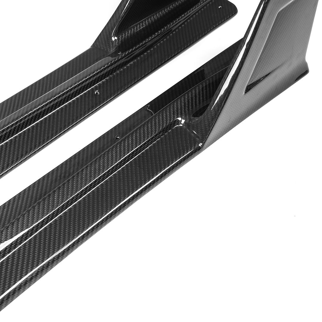 BMW M2 G87 DTD V2 DRY CARBON FIBER SIDE SKIRTS-DARKTRACE DESIGN-DARKTRACE DESIGN