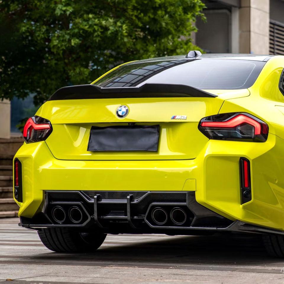 BMW M2 G87 DTD V2 STYLE DRY CARBON REAR SPOILER-DARKTRACE DESIGN-DARKTRACE DESIGN