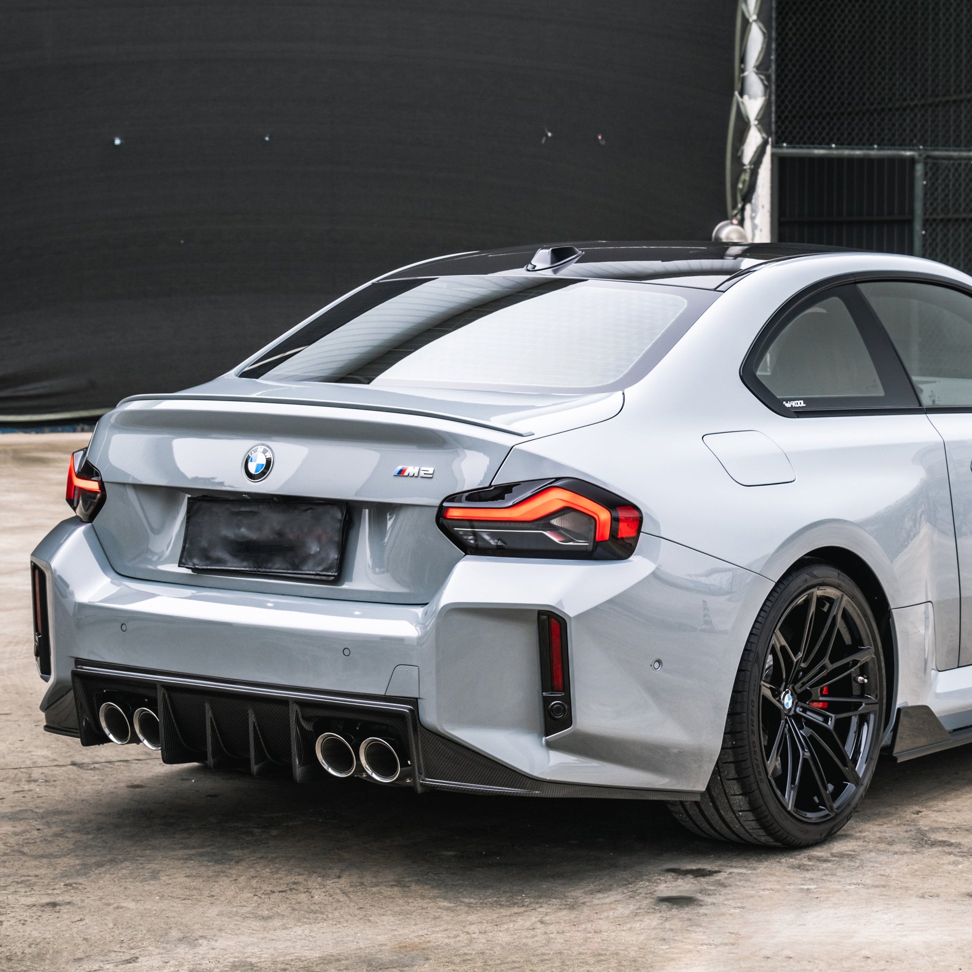 BMW M2 G87 DTD V3 STYLE DRY CARBON FIBER REAR DIFFUSER-DARKTRACE DESIGN-DARKTRACE DESIGN