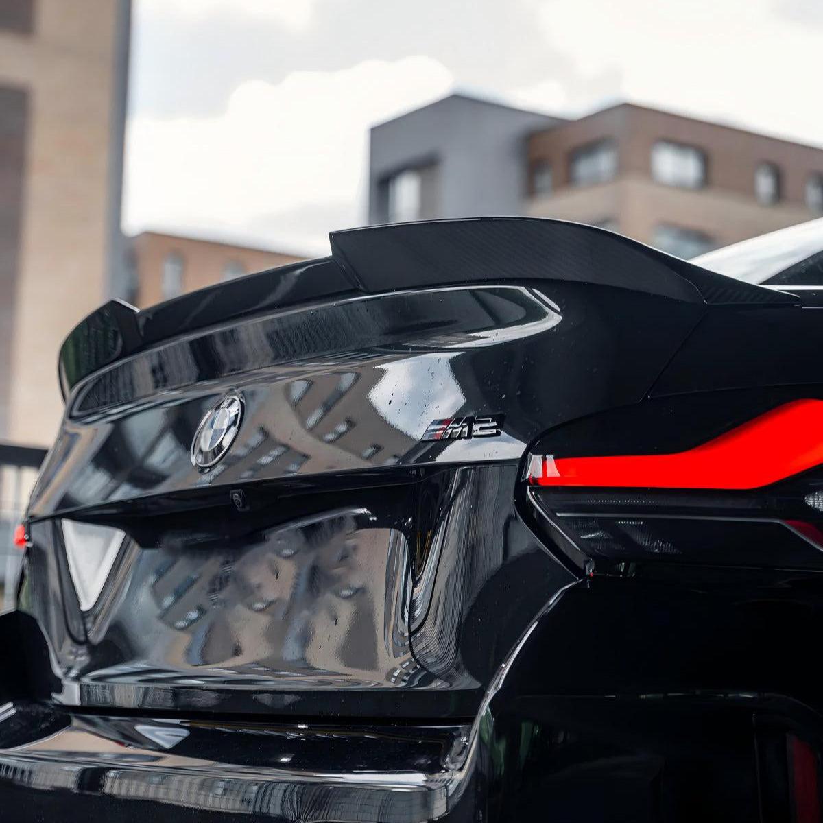 BMW M2 G87 MX STYLE DRY CARBON FIBER REAR SPOILER-DARKTRACE DESIGN-DARKTRACE DESIGN