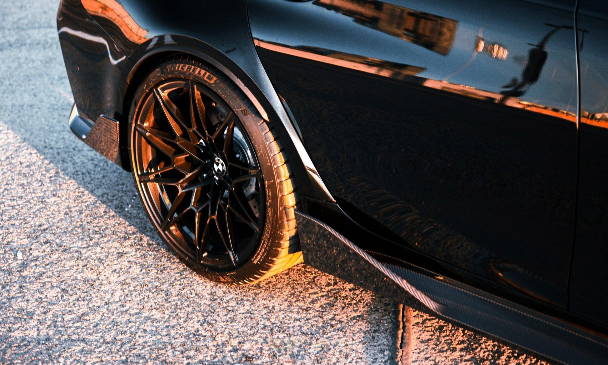 BMW M3 G80/G81 MP STYLE DRY CARBON FIBER SIDE SKIRTS-DARKTRACE DESIGN-DARKTRACE DESIGN