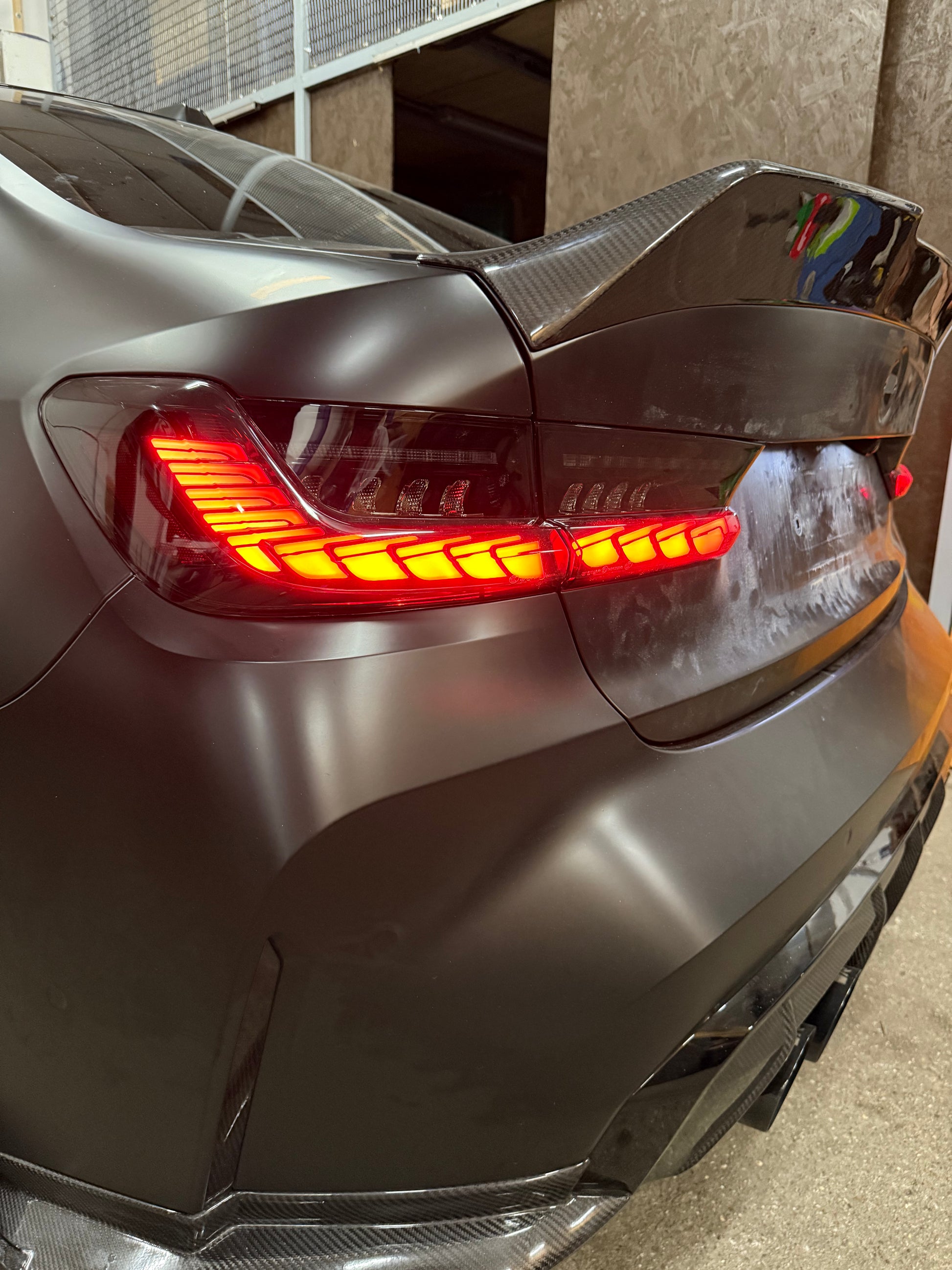 BMW M3/3 Series G80/G20 DTD STYLE DRY CARBON FIBER REAR SPOILER-DARKTRACE DESIGN-DARKTRACE DESIGN