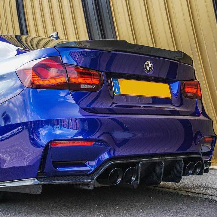 BMW M3/M4 F80/F82 DTD V1 STYLE DRY CARBON FIBER REAR SPOILER-DARKTRACE DESIGN-DARKTRACE DESIGN