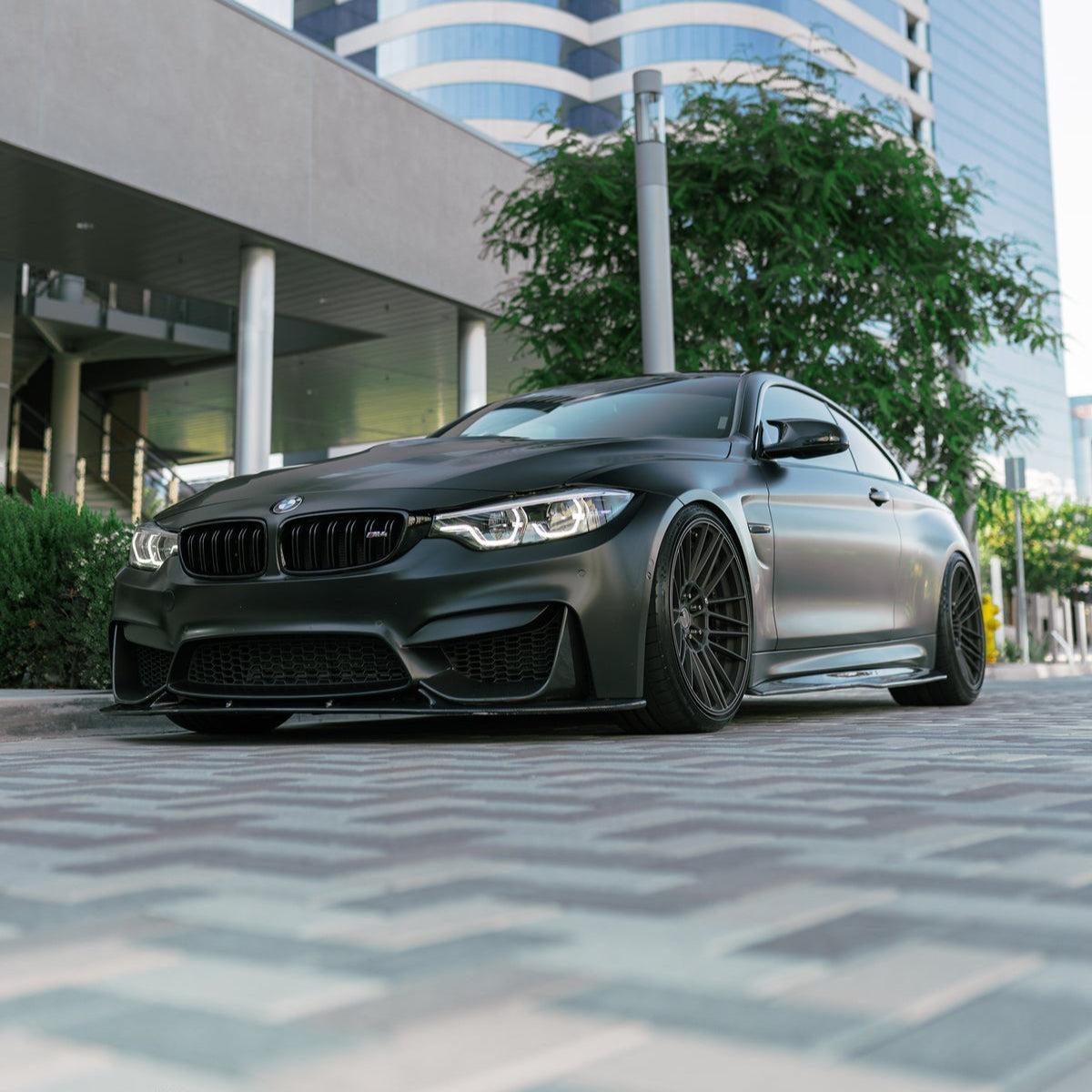 BMW M3/M4 F80/F82/F83 3D STYLE DRY CARBON FIBER FRONT LIP-DARKTRACE DESIGN-DARKTRACE DESIGN