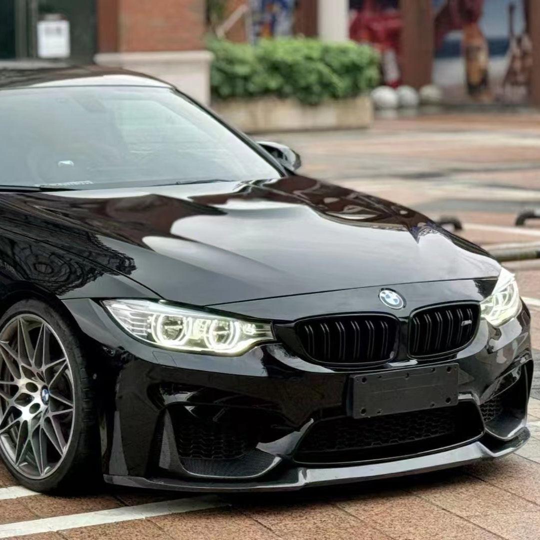 BMW M3/M4 F80/F82/F83 CS STYLE DRY CARBON FIBER FRONT LIP-DARKTRACE DESIGN-DARKTRACE DESIGN