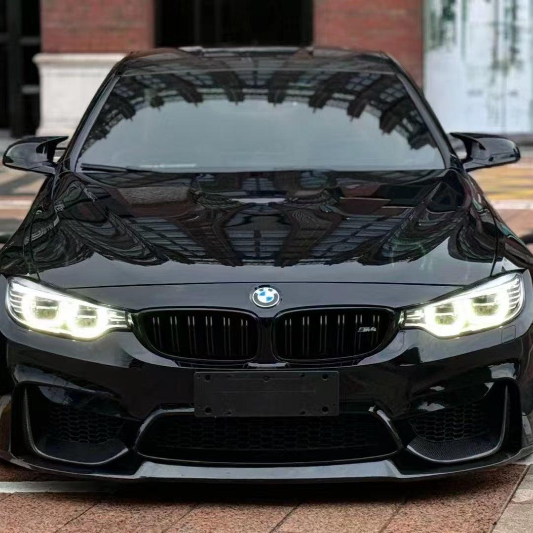BMW M3/M4 F80/F82/F83 CS STYLE DRY CARBON FIBER FRONT LIP-DARKTRACE DESIGN-DARKTRACE DESIGN