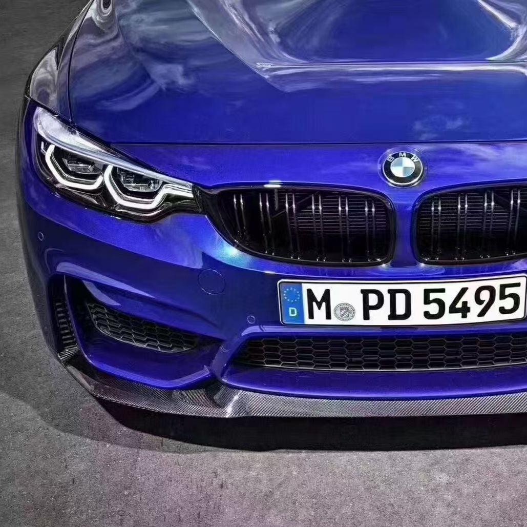 BMW M3/M4 F80/F82/F83 CS STYLE DRY CARBON FIBER FRONT LIP-DARKTRACE DESIGN-DARKTRACE DESIGN