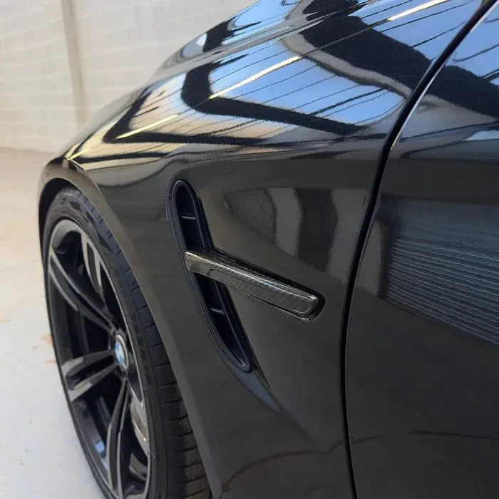 BMW M3/M4 F80/F82/F83 DRY CARBON FIBER FENDER TRIMS-DARKTRACE DESIGN-DARKTRACE DESIGN