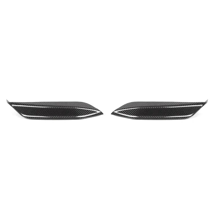 BMW M3/M4 F80/F82/F83 DRY CARBON FIBER FRONT BUMPER INSERTS-DARKTRACE DESIGN-DARKTRACE DESIGN