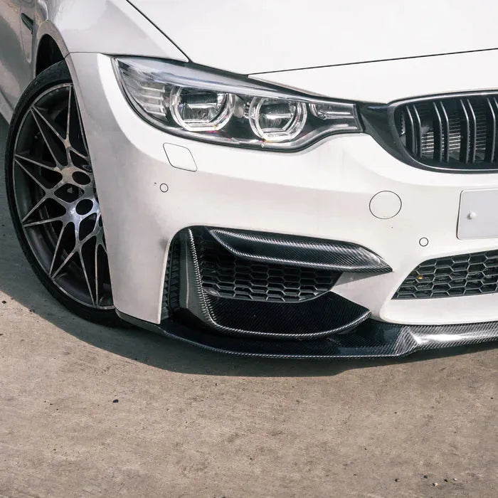 BMW M3/M4 F80/F82/F83 DRY CARBON FIBER FRONT BUMPER INSERTS-DARKTRACE DESIGN-DARKTRACE DESIGN