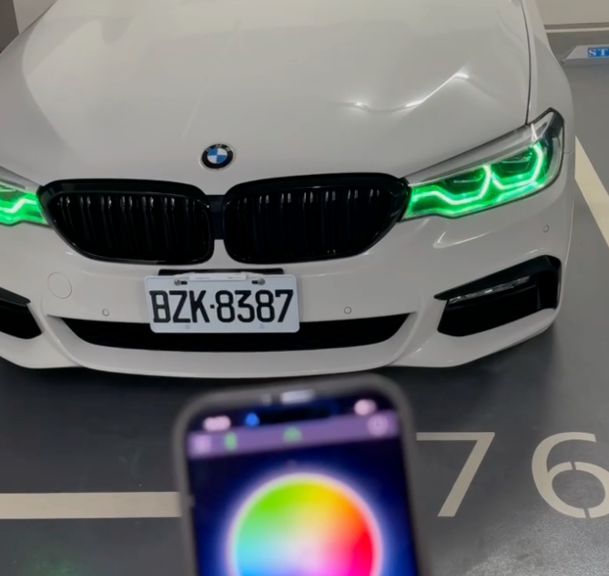 BMW M3/M4 F80/F82/F83 RGB DAYTIME RUNNING LIGHTS (DRLs)-DARKTRACE DESIGN-DARKTRACE DESIGN