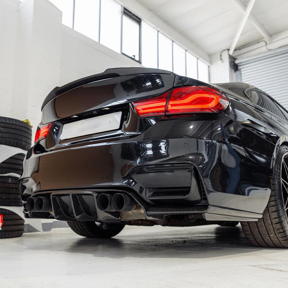BMW M3/M4 F80/F82/F83 V STYLE DRY CARBON FIBER REAR LIP-DARKTRACE DESIGN-DARKTRACE DESIGN