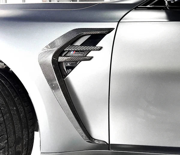 BMW M3/M4 G80/G81/G82/G83 AC STYLE DRY CARBON FIBER FENDER WIND KNIVES-DARKTRACE DESIGN-DARKTRACE DESIGN