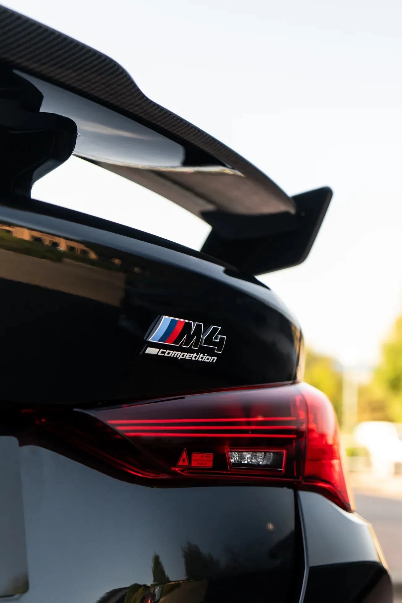 BMW M3/M4 G80/G81/G82/G83 COMPETITION REAR BADGE-DARKTRACE DESIGN-DARKTRACE DESIGN