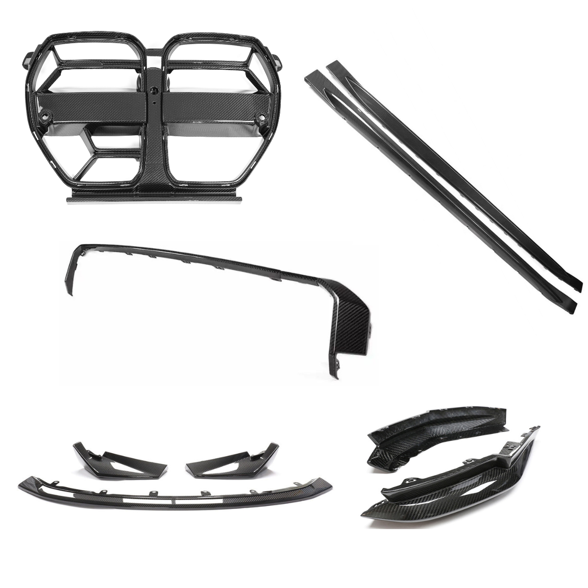 BMW M3/M4 G80/G81/G82/G83 CSL STYLE EXTENDED BUNDLE-DARKTRACE DESIGN-DARKTRACE DESIGN