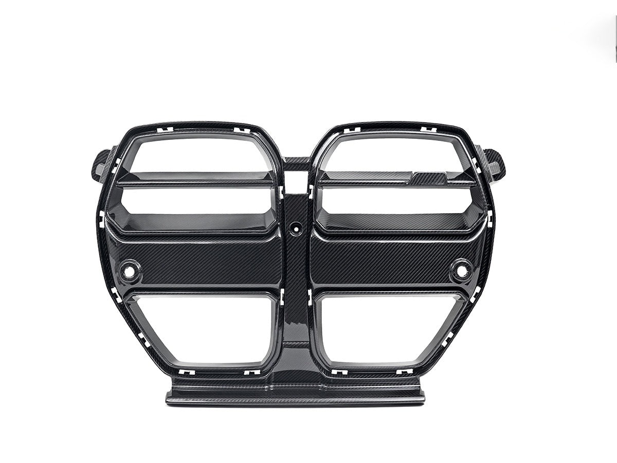 BMW M3/M4 G80/G81/G82/G83 DTD STYLE DRY CARBON FIBER FRONT GRILL-DARKTRACE DESIGN-DARKTRACE DESIGN