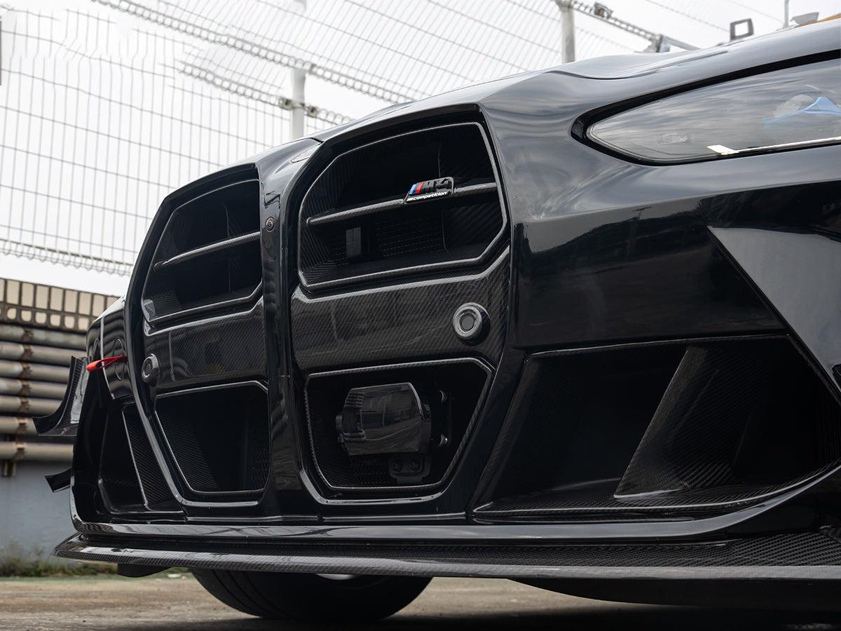 BMW M3/M4 G80/G81/G82/G83 DTD STYLE DRY CARBON FIBER FRONT GRILL-DARKTRACE DESIGN-DARKTRACE DESIGN