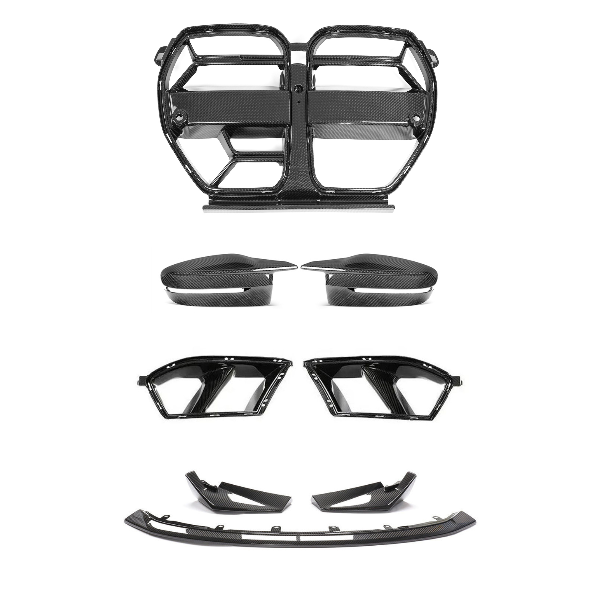 BMW M3/M4 G80/G81/G82/G83 EXTENDED FRONT END BUNDLE-DARKTRACE DESIGN-DARKTRACE DESIGN