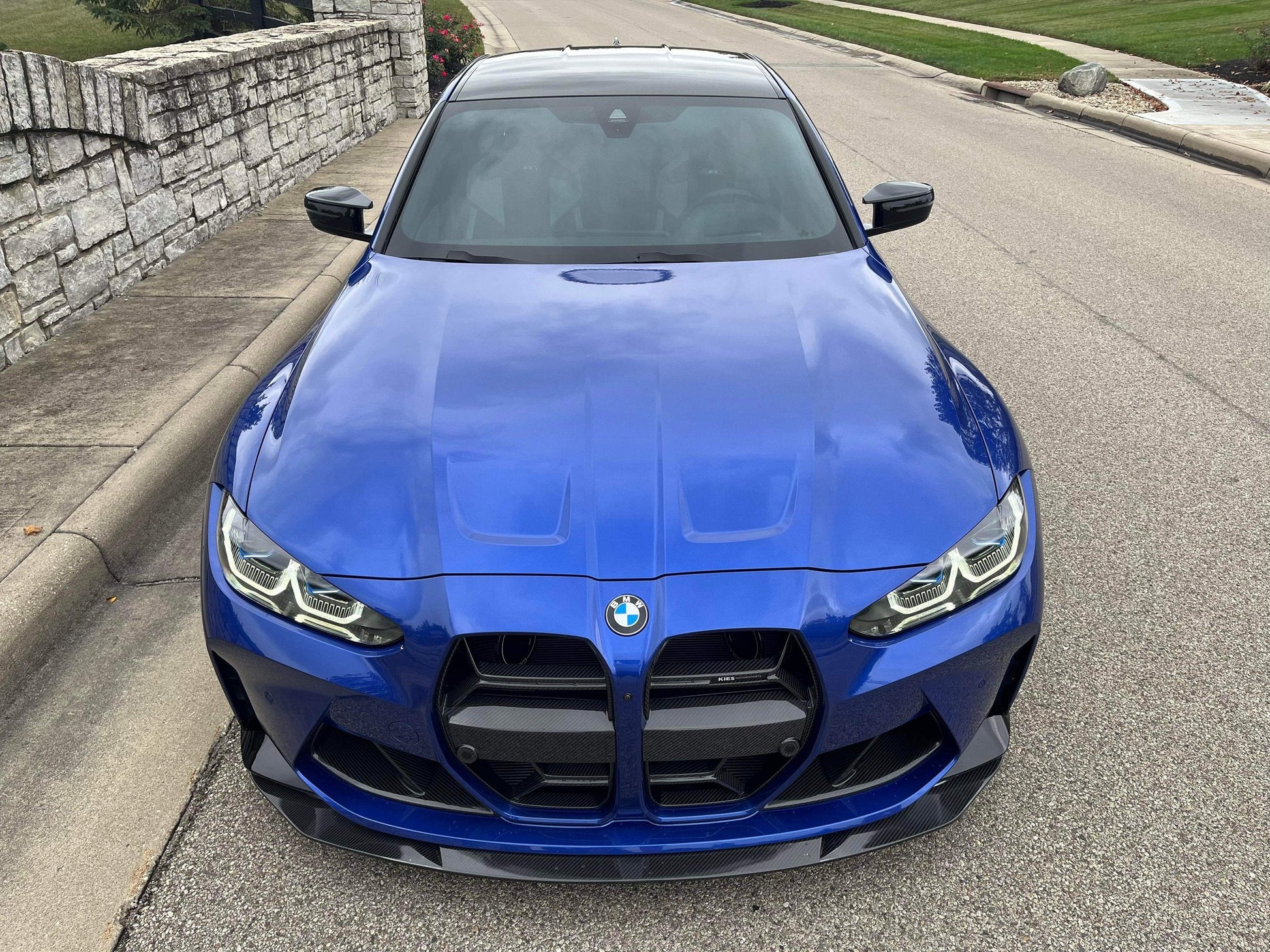 BMW M3/M4 G80/G81/G82/G83 MHC STYLE DRY CARBON FIBER FRONT LIP-DARKTRACE DESIGN-DARKTRACE DESIGN