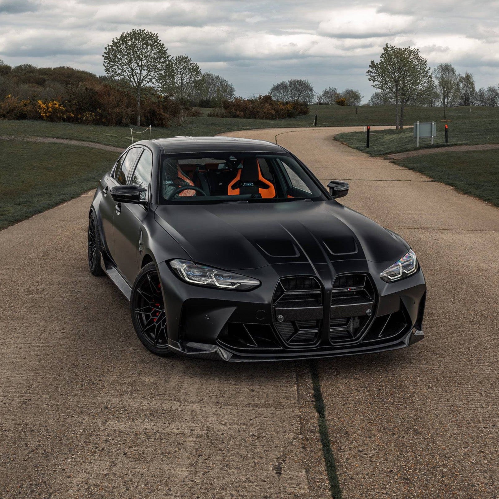 BMW M3/M4 G80/G81/G82/G83 MP STYLE DRY CARBON FIBER FRONT LIP-DARKTRACE DESIGN-DARKTRACE DESIGN