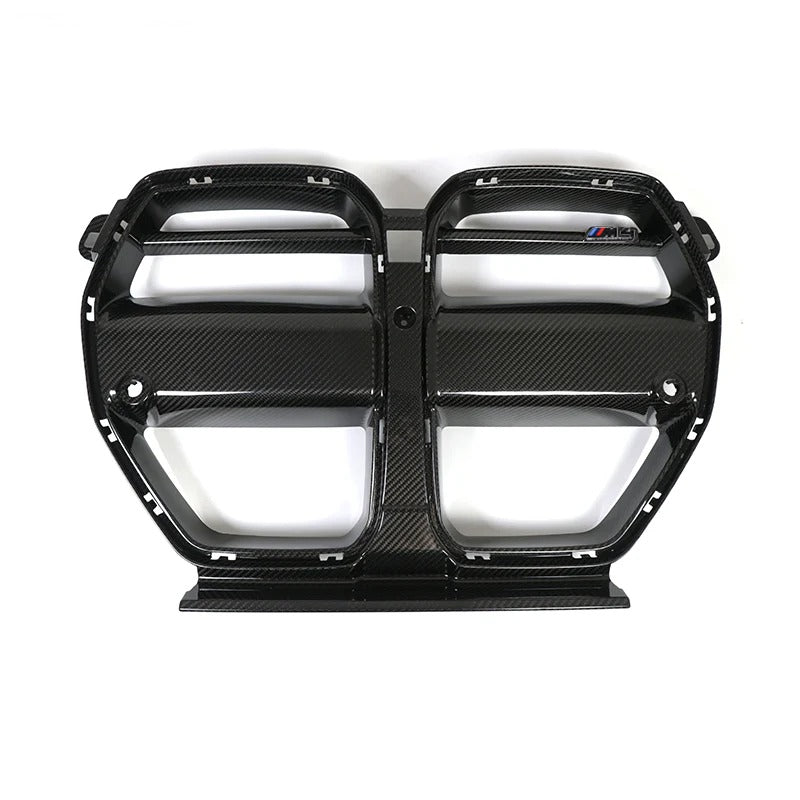 BMW M3/M4 G80/G81/G82/G83 ONE-PIECE V STYLE DRY CARBON FIBER FRONT GRILL-DARKTRACE DESIGN-DARKTRACE DESIGN