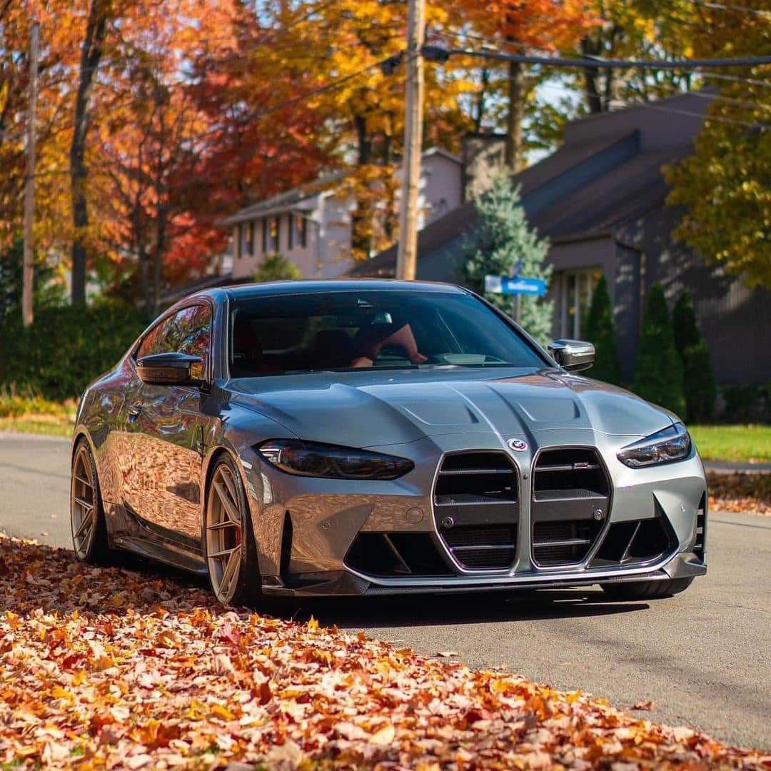 BMW M3/M4 G80/G81/G82/G83 ST STYLE DRY CARBON FIBER FRONT GRILL-DARKTRACE DESIGN-DARKTRACE DESIGN