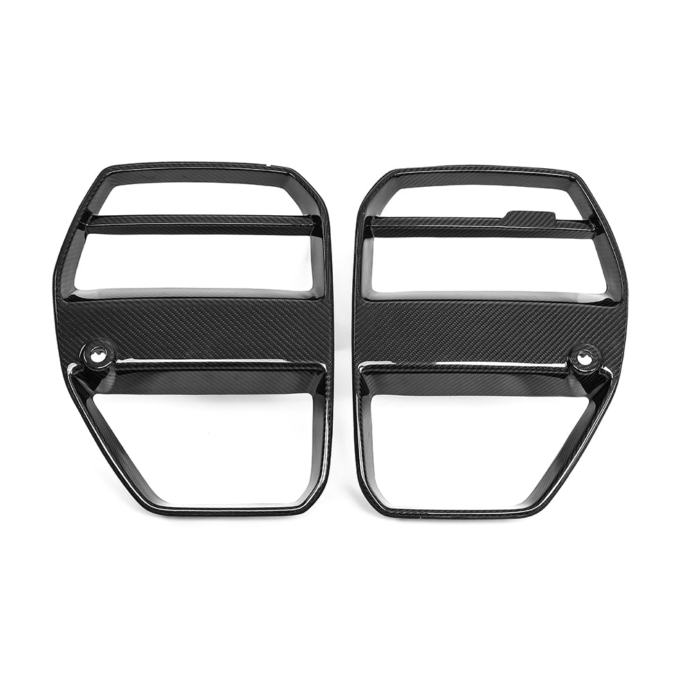 BMW M3/M4 G80/G81/G82/G83 V STYLE DRY CARBON FIBER FRONT GRILL-DARKTRACE DESIGN-DARKTRACE DESIGN