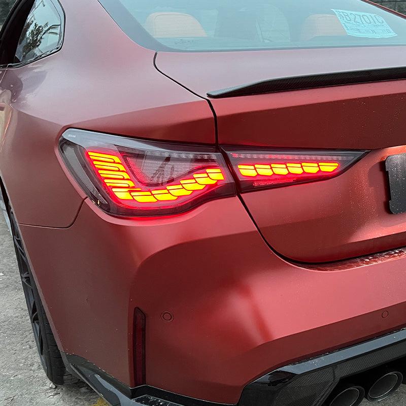 BMW M4 G82/G83 DRAGON SCALE STYLE TAILLIGHTS-DARKTRACE DESIGN-DARKTRACE DESIGN