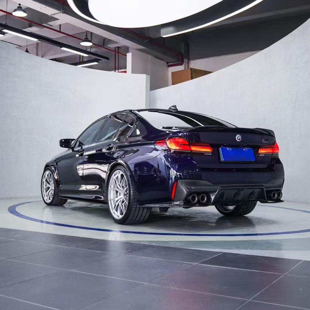 BMW M5 F90 DRY CARBON FIBER REAR SPOILER-DARKTRACE DESIGN-DARKTRACE DESIGN