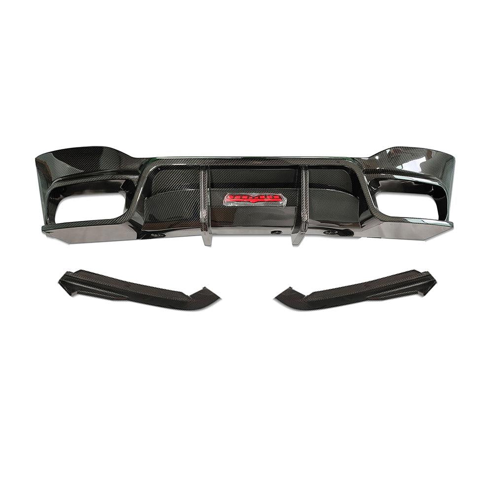 BMW M5 F90 DTD V1 STYLE DRY CARBON FIBER REAR LIP-DARKTRACE DESIGN-DARKTRACE DESIGN