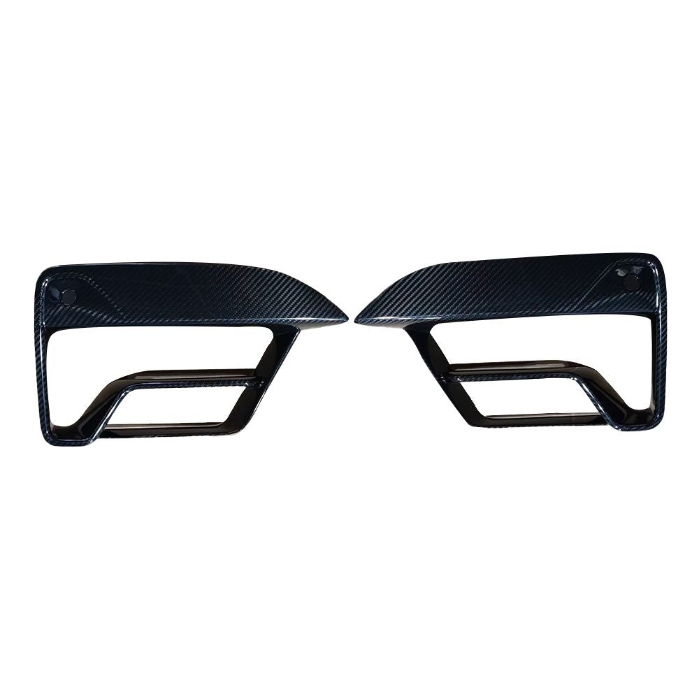 BMW M5 F90 LCI DRY CARBON FIBER FOG LAMP FRAMES-DARKTRACE DESIGN-DARKTRACE DESIGN