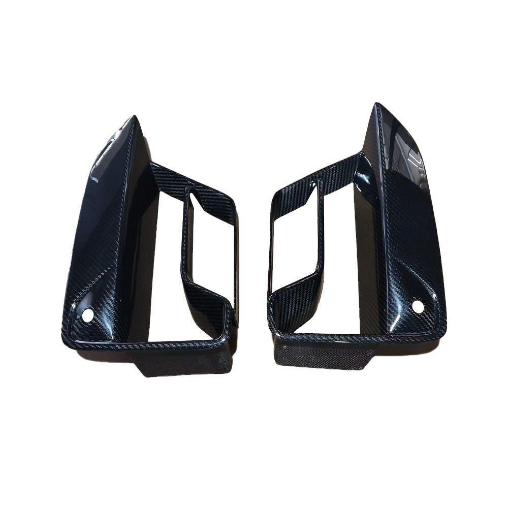 BMW M5 F90 LCI DRY CARBON FIBER FOG LAMP FRAMES-DARKTRACE DESIGN-DARKTRACE DESIGN