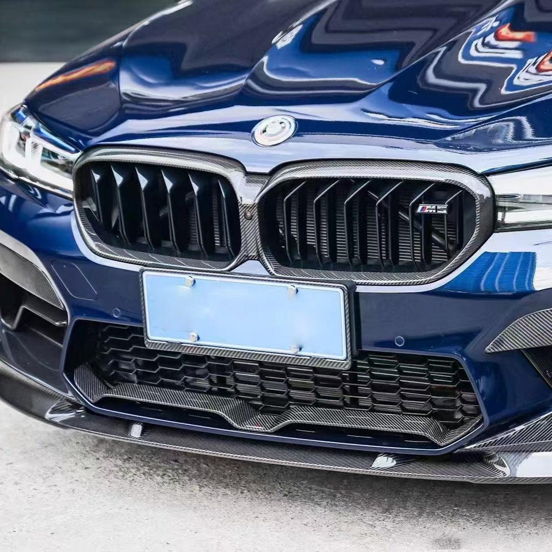 BMW M5 F90 LCI DRY CARBON FIBER FRONT GRILL-DARKTRACE DESIGN-DARKTRACE DESIGN
