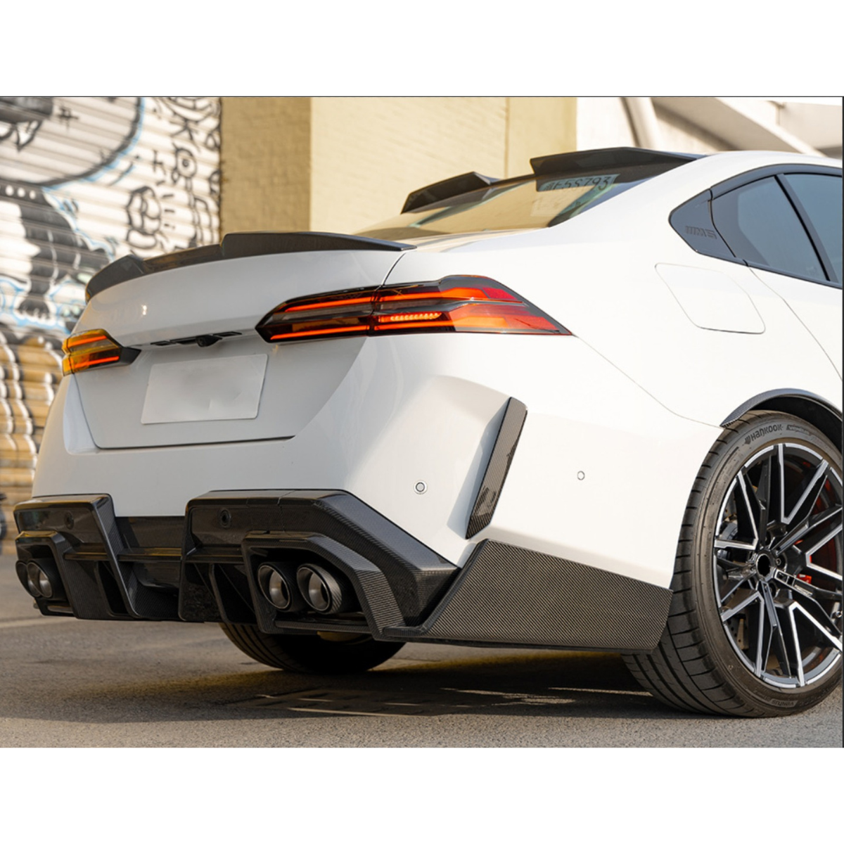 BMW M5 G90/G99 DTD V1 STYLE DRY CARBON FIBER REAR DIFFUSER-DARKTRACE DESIGN-DARKTRACE DESIGN