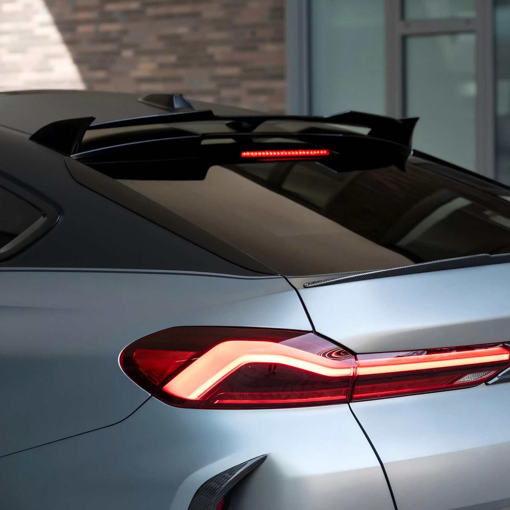 BMW X6 M50i G06 PRE-LCI CARBON FIBER REAR SPOILER-DARKTRACE DESIGN-DARKTRACE DESIGN