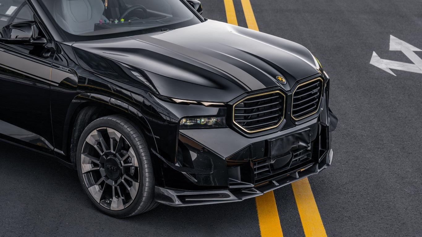 BMW XM G09 DRY CARBON FIBER FRONT LIP-DARKTRACE DESIGN-DARKTRACE DESIGN
