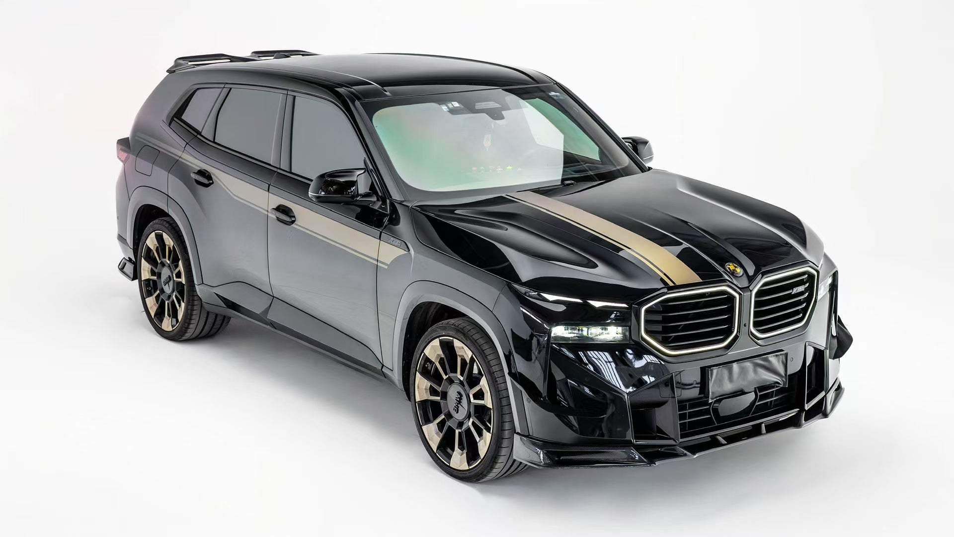 BMW XM G09 DRY CARBON FIBER FRONT LIP-DARKTRACE DESIGN-DARKTRACE DESIGN