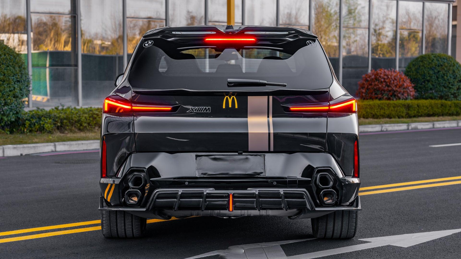 BMW XM G09 DRY CARBON FIBER REAR SPOILER-DARKTRACE DESIGN-DARKTRACE DESIGN