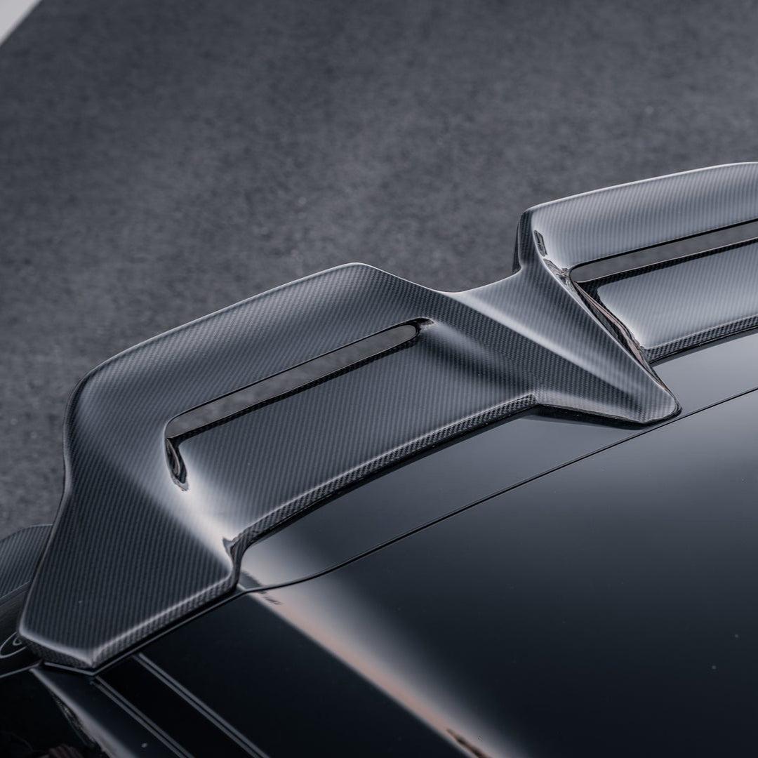 BMW XM G09 DRY CARBON FIBER ROOF SPOILER-DARKTRACE DESIGN-DARKTRACE DESIGN