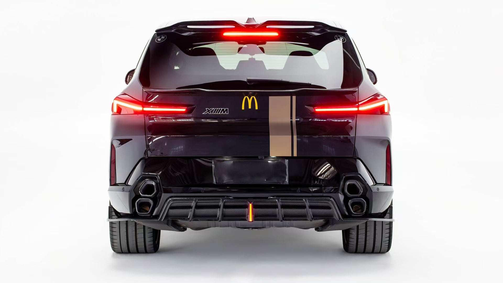 BMW XM G09 DRY CARBON FIBER ROOF SPOILER-DARKTRACE DESIGN-DARKTRACE DESIGN