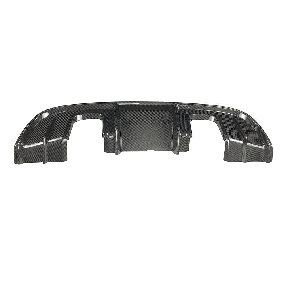 PORSCHE 718 GT4 STYLE DRY CARBON FIBER REAR DIFFUSER-DARKTRACE DESIGN-DARKTRACE DESIGN