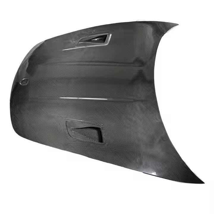 PORSCHE 718 GT4RS STYLE DRY CARBON FIBER HOOD-DARKTRACE DESIGN-DARKTRACE DESIGN