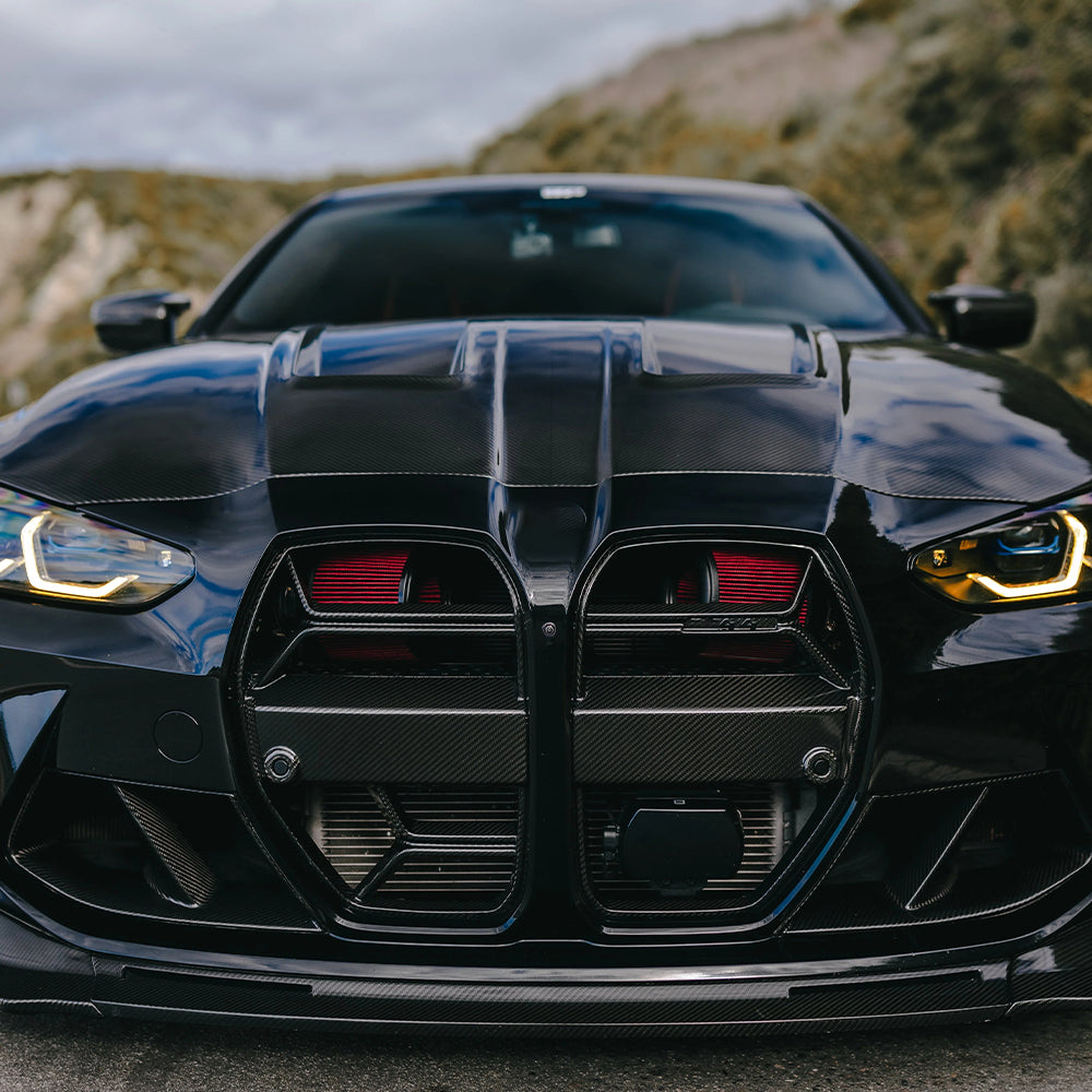 BMW M3/M4 G80/G81/G82/G83 CSL STYLE DRY CARBON FIBER FRONT GRILL (ACC)