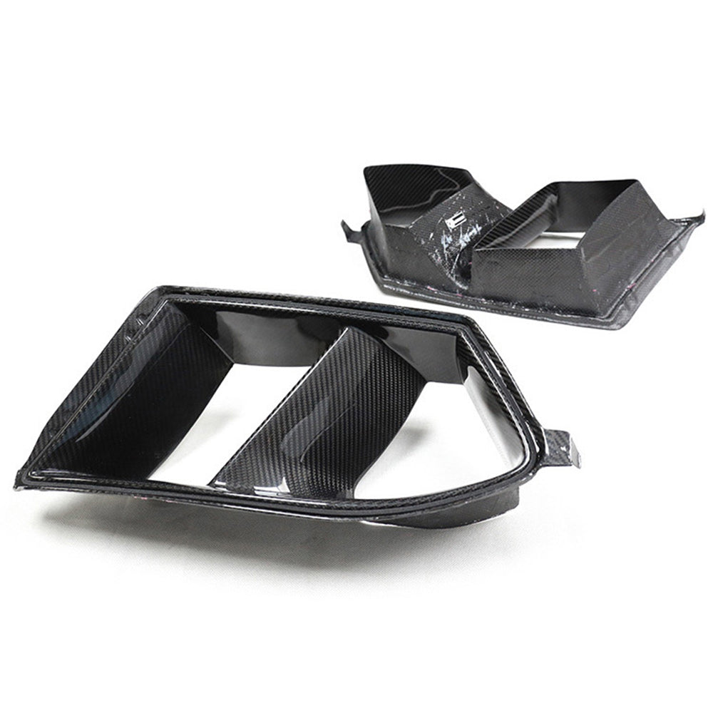 BMW M3/M4 G80/G81/G82/G83 OEM STYLE DRY CARBON FIBER FRONT BUMPER VENTS