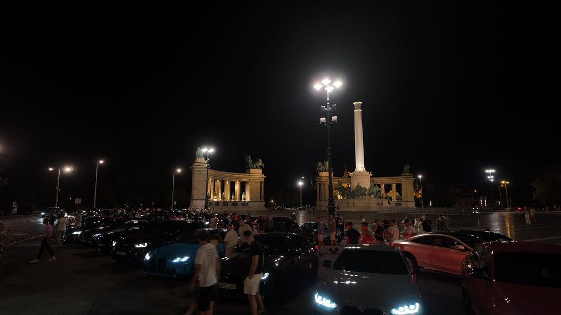 Carmeets on the streets of Budapest