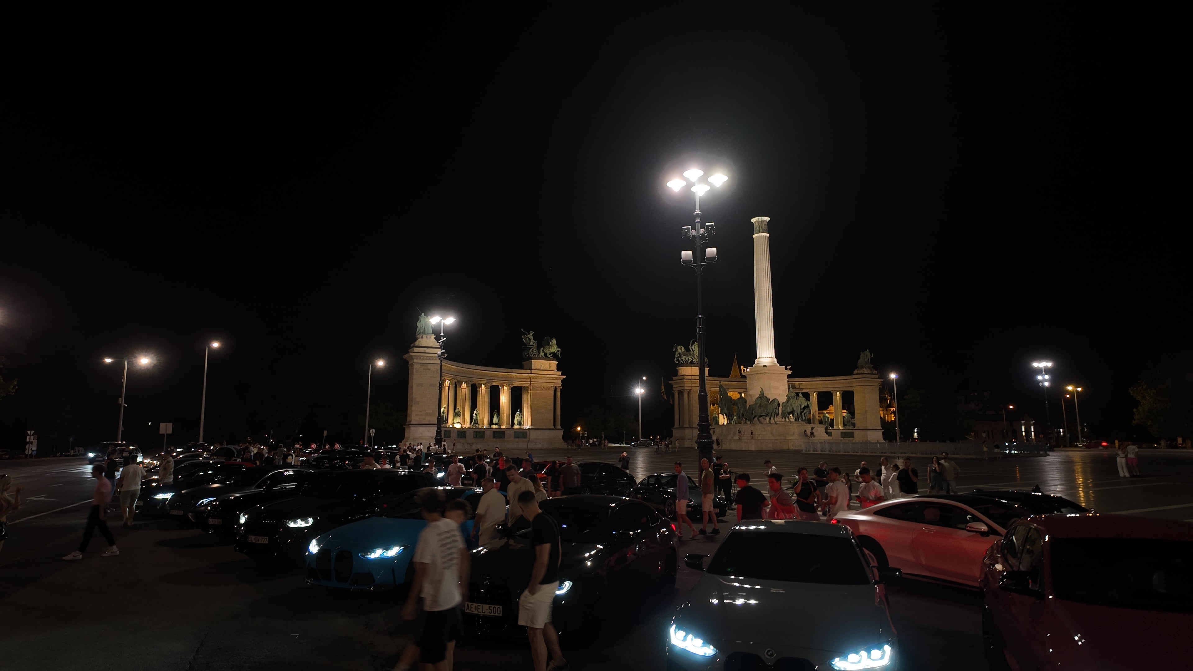 Carmeets on the streets of Budapest